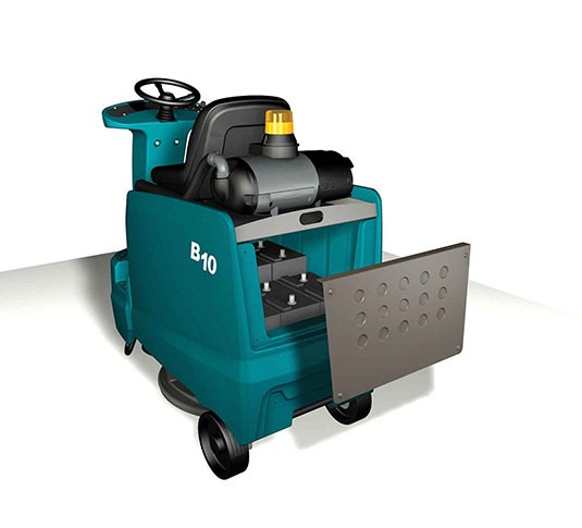 B10 Rider Burnisher machine illustration